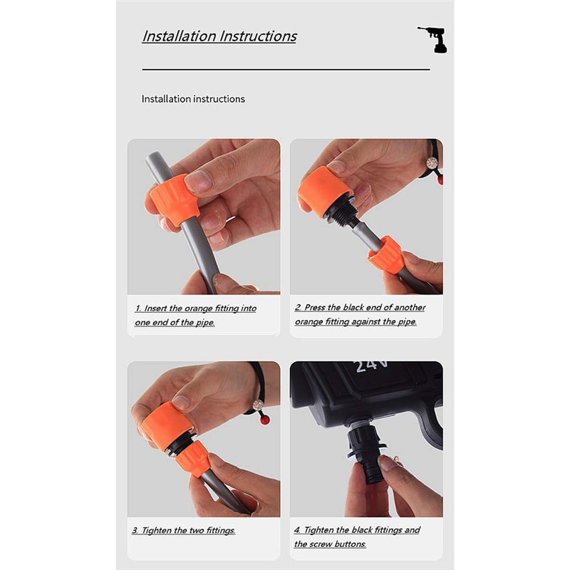 Gardening Tools Must Haves - 【必需品】ホースノズルスプリンクラー泡水洗浄機洗車庭の水やりクリーニングツール米国プラグ