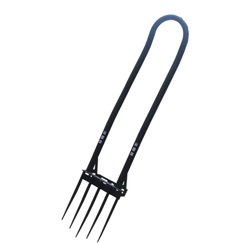 頑丈なダブルバー構造の鋼製ガーデン用スパドリングフォーク。手 - Spade Digging Fork のレビューと価格
