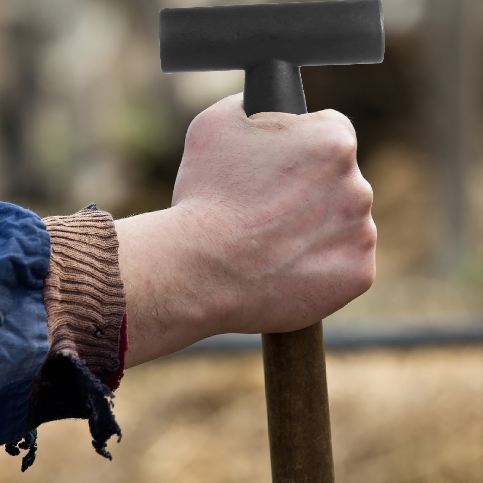 2個入り T型デザインのシャベルハンドル交換用パーツ。高品質 - Spade Digging Fork のレビューと価格
