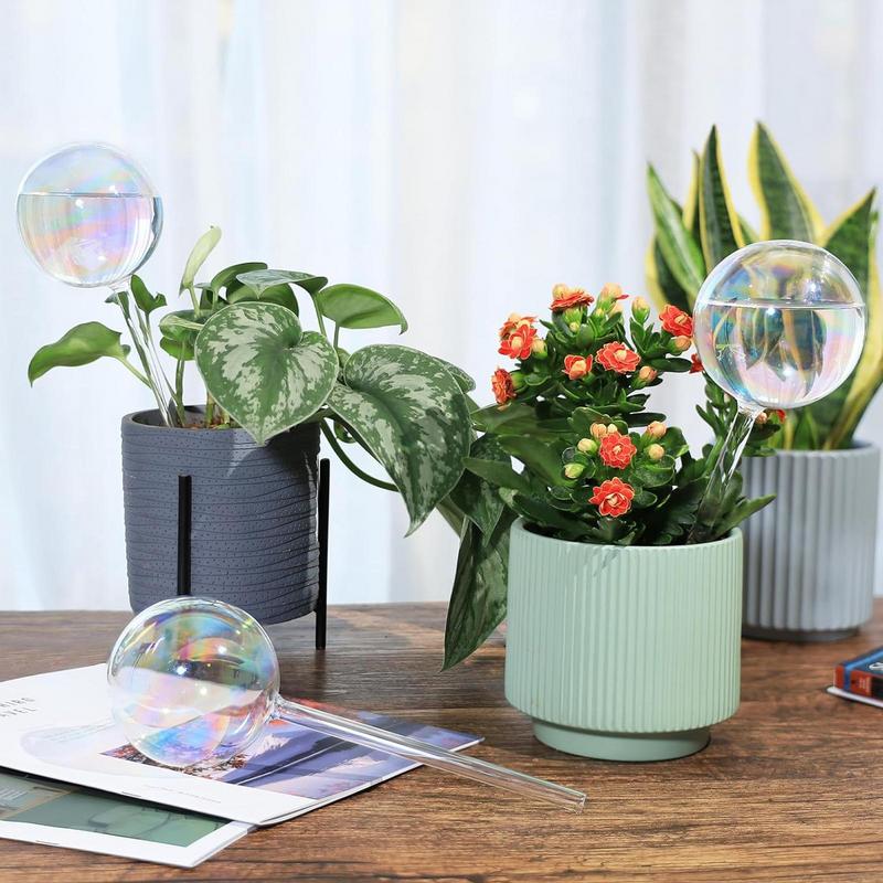 自動植物散水球根虹グラデーションカラーガラス散水球根自動クリ - Automatic Plant Waterer のレビューと価格