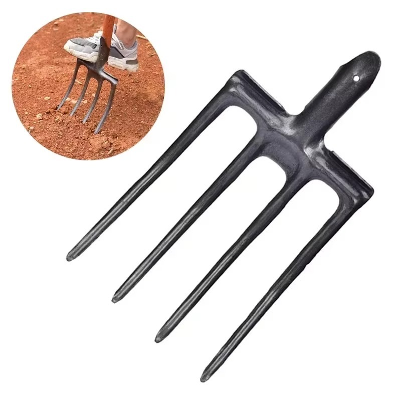 4本のフォークが付いた炭素鋼製農業用掘り起こしフォーク、庭用 - Spade Digging Fork のレビューと価格