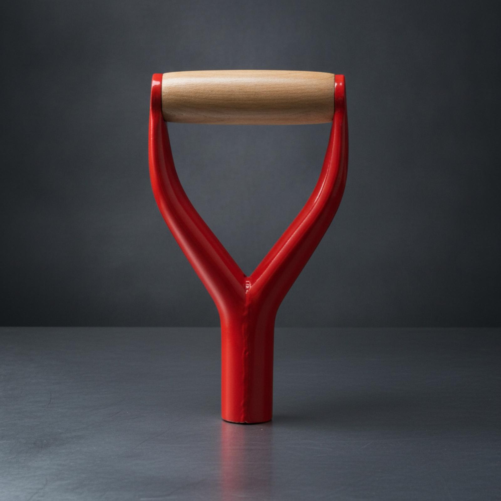 両手で持てるシャベルの柄のグリップ交換用パーツ。Y字型の金属 - Spade Digging Fork のレビューと価格