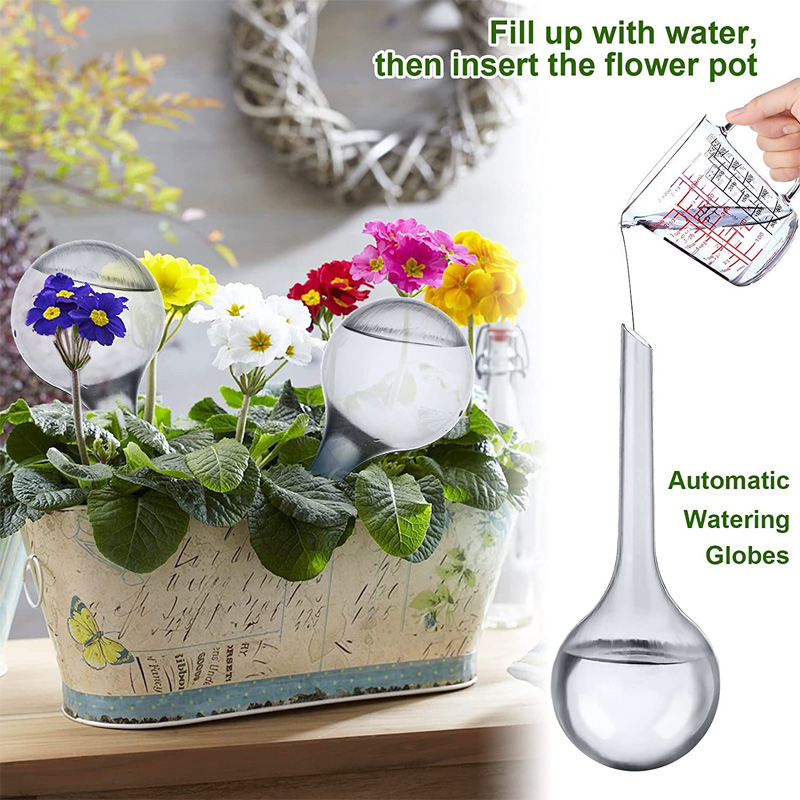 5/10 個自動植物散水電球自己散水グローブボール水装置点滴 - Automatic Plant Waterer のレビューと価格